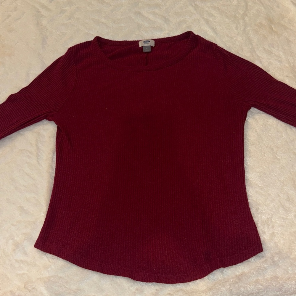 Old Navy Women's Burgundy Top